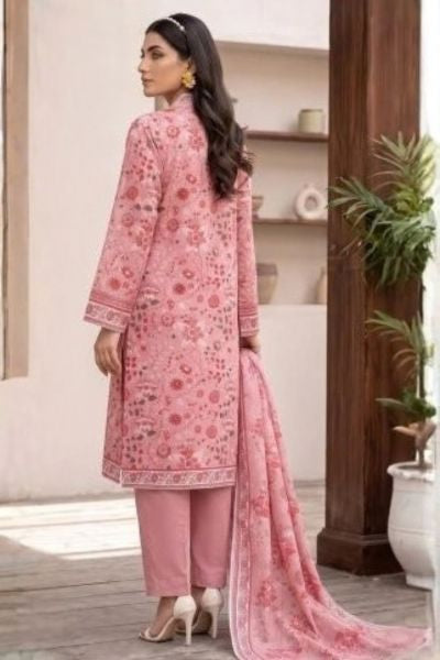 Mashaim Printed Khaddar | Digital Printed 3-Piece Khaddar Suit