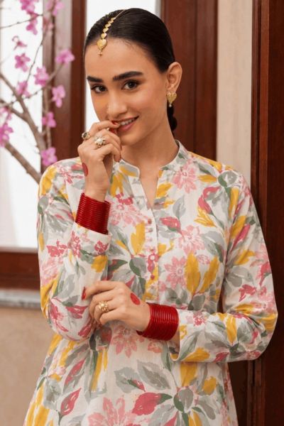 Bareeze By Amal Printed Khaddar 2-Piece Suit