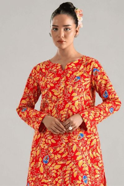 Bareeze By Amal Printed Khaddar 2-Piece Suit