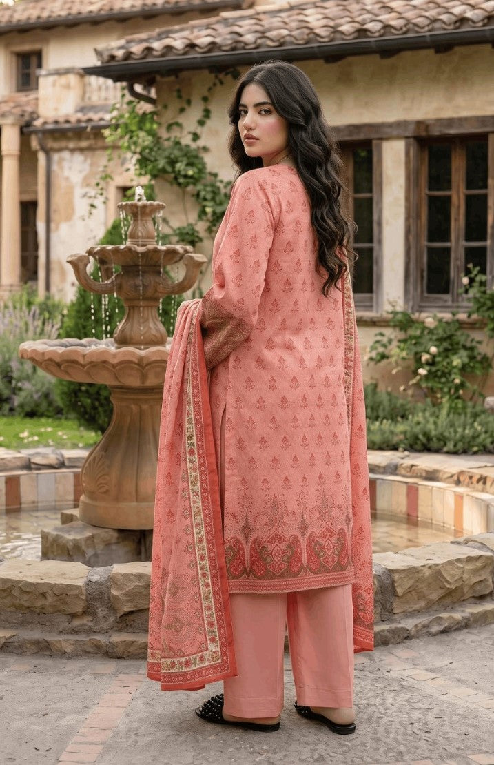 Mashaïm Digital Printed Linen 3-Piece Suit | Printed Linen Collection