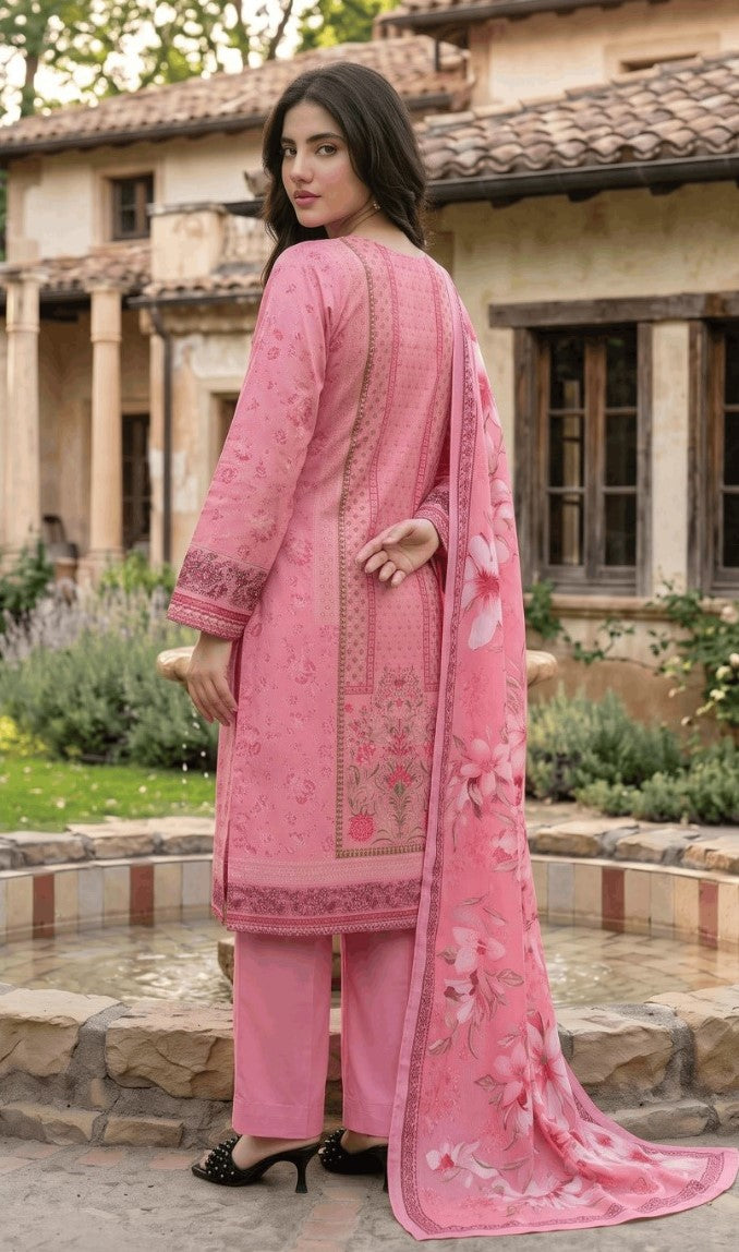 Mashaïm Digital Printed Linen 3-Piece Suit | Printed Linen Collection