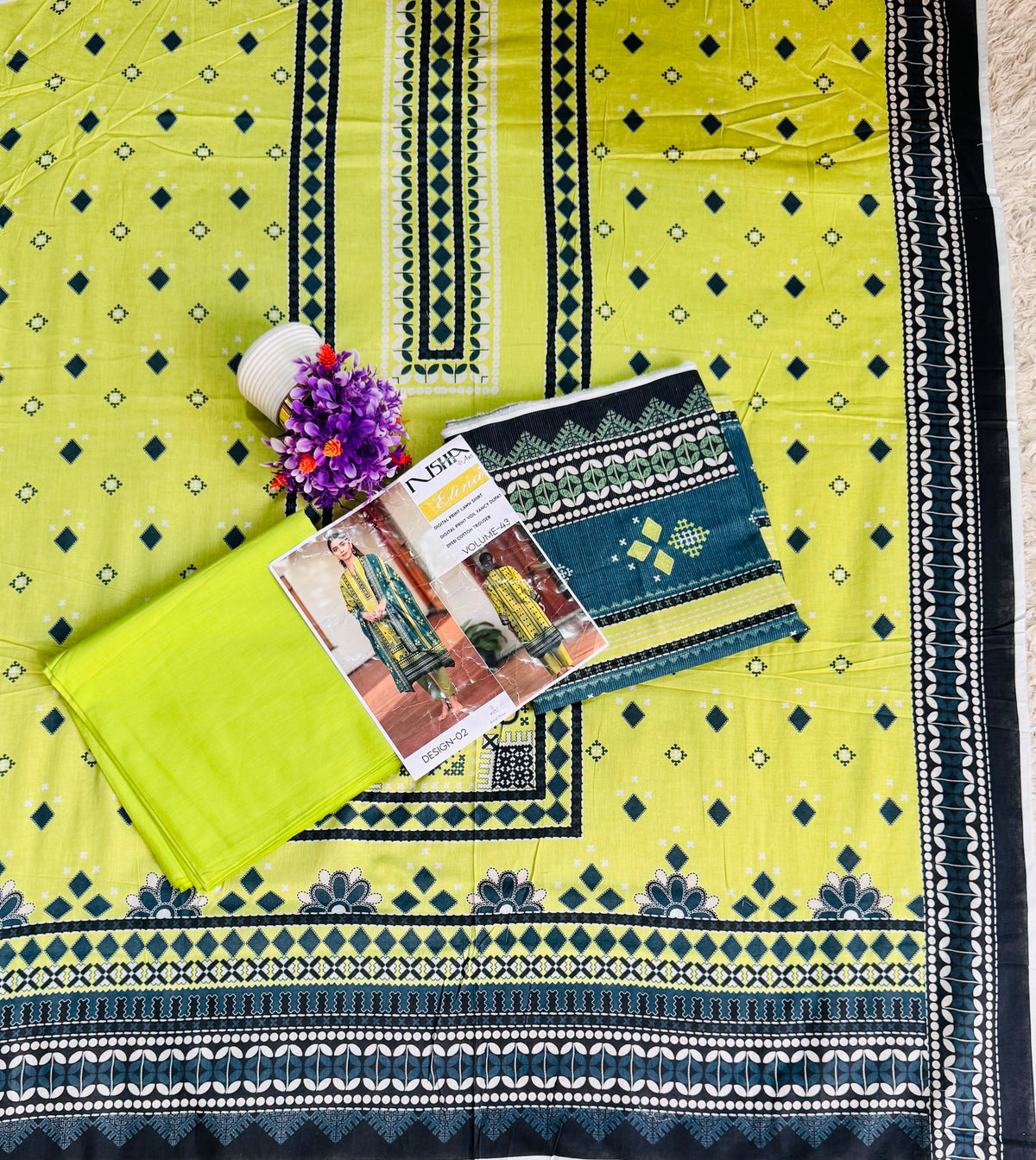 Nisha Digital Printed Lawn 3