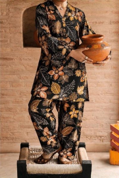 Bareeze By Amal Printed Khaddar 2-Piece Suit