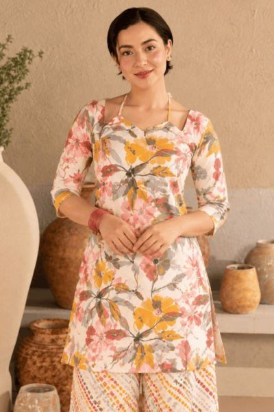 Bareeze By Amal Printed Khaddar 2-Piece Suit