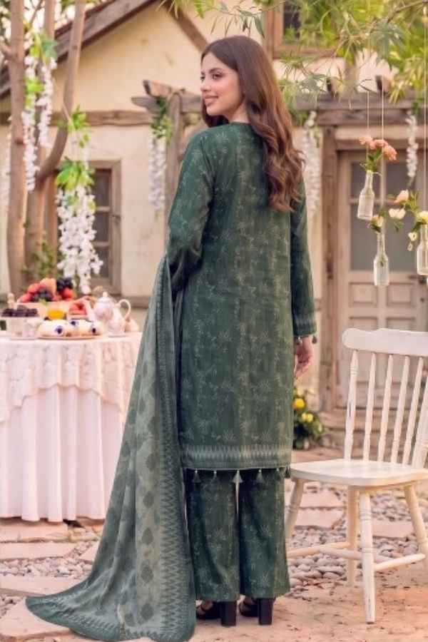 Safina Premium Printed Viscose 3-Piece Unstitched Suit