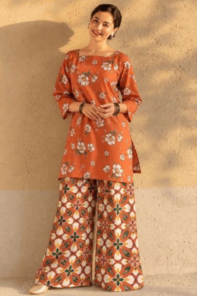 Bareeze By Amal Printed Khaddar 2-Piece Suit
