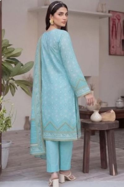 Mashaim Printed Khaddar | Digital Printed 3-Piece Khaddar Suit