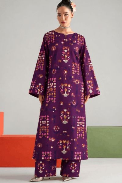 Bareeze By Amal Printed Khaddar 2-Piece Suit