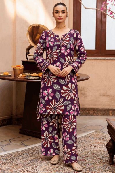 Bareeze By Amal Printed Khaddar 2-Piece Suit