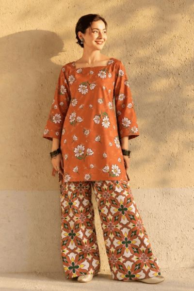 Bareeze By Amal Printed Khaddar 2-Piece Suit