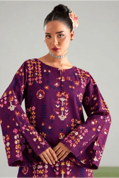 Bareeze By Amal Printed Khaddar 2-Piece Suit