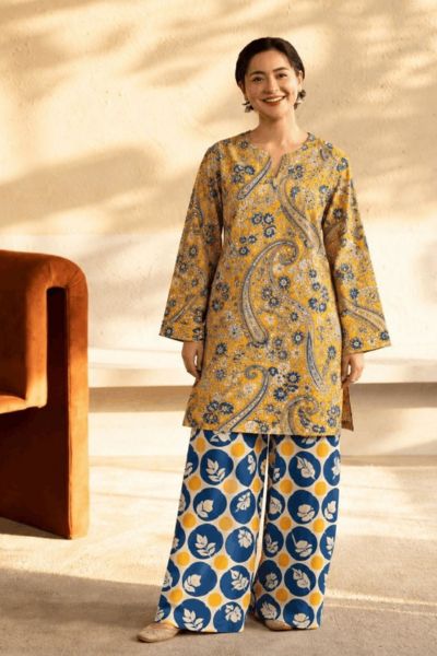 Bareeze By Amal Printed Khaddar 2-Piece Suit