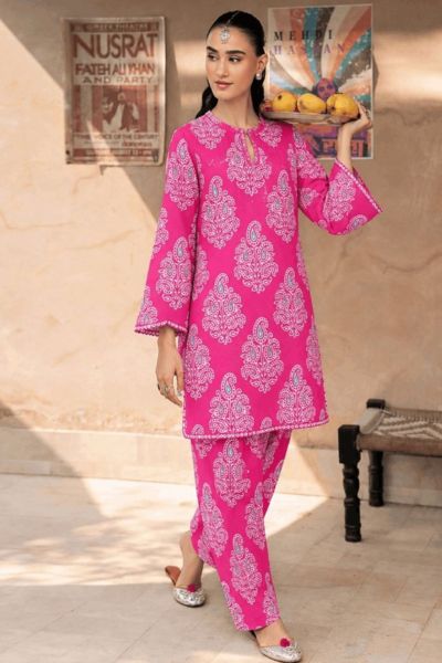 Bareeze By Amal Printed Khaddar 2-Piece Suit