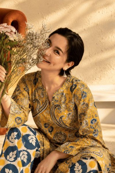 Bareeze By Amal Printed Khaddar 2-Piece Suit