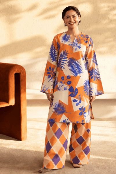 Bareeze By Amal Printed Khaddar 2-Piece Suit