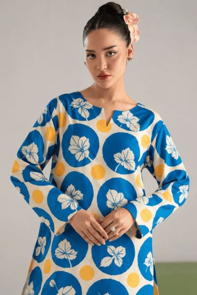 Bareeze By Amal Printed Khaddar 2-Piece Suit