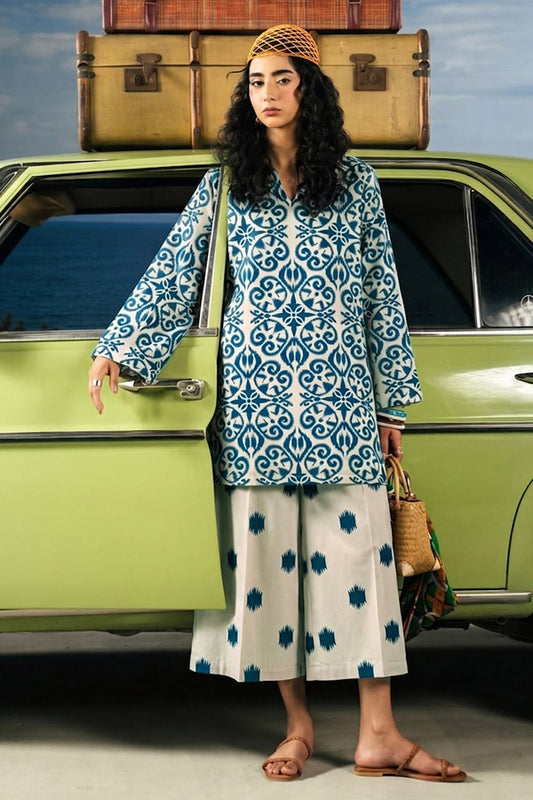 Bareeze 2 Piece Digital Printed Lawn Co-Ord Set Manzoor Collection Bareeze 2 Piece Digital Printed Lawn Co-Ord Set Manzoor Collection female unstitched suits