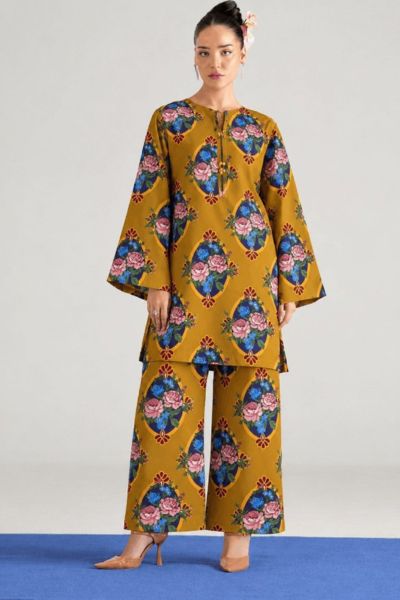 Bareeze By Amal Printed Khaddar 2-Piece Suit