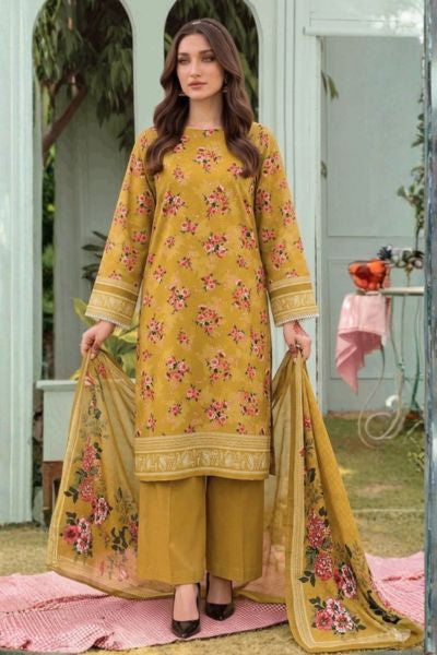 Belleza — Digital Printed Khaddar 3-Piece