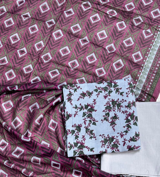 ZESH Digital Printed Lawn 3 Piece