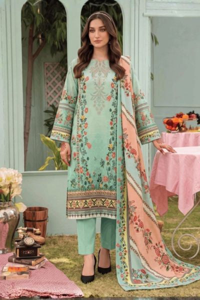 Belleza — Digital Printed Khaddar 3-Piece