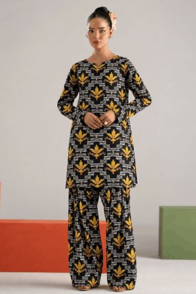 Bareeze By Amal Printed Khaddar 2-Piece Suit