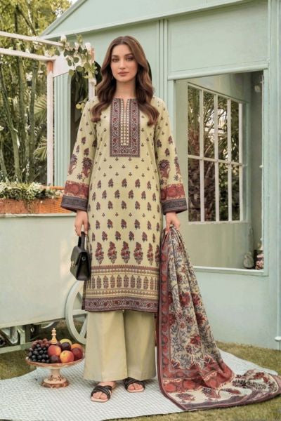 Belleza — Digital Printed Khaddar 3-Piece