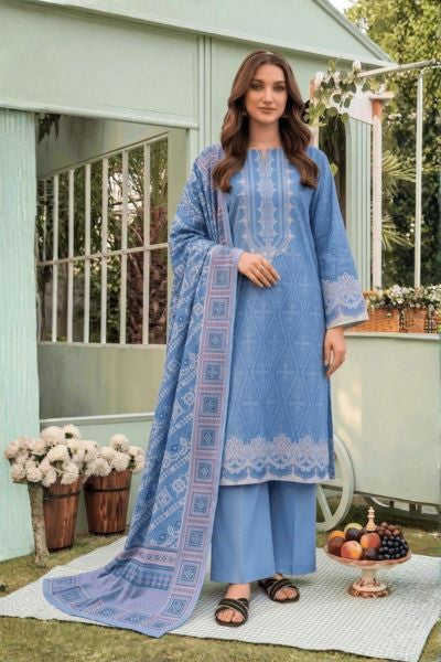 Belleza — Digital Printed Khaddar 3-Piece