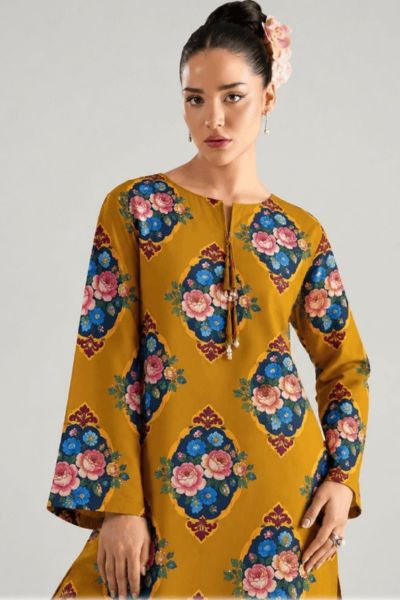 Bareeze By Amal Printed Khaddar 2-Piece Suit