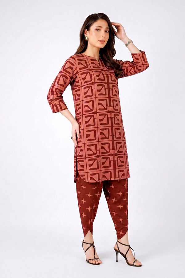 Bareeze 2 Piece Digital Printed Lawn Co-Ord Set Manzoor Collection Bareeze 2 Piece Digital Printed Lawn Co-Ord Set Manzoor Collection female unstitched suits