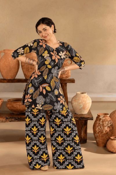 Bareeze By Amal Printed Khaddar 2-Piece Suit