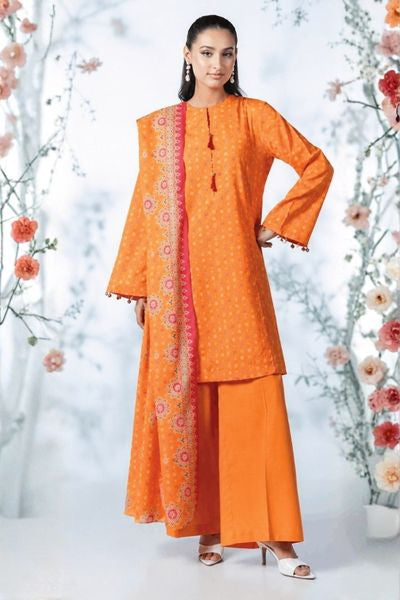 Kayseria Unstitched 3 Piece Suit for Women