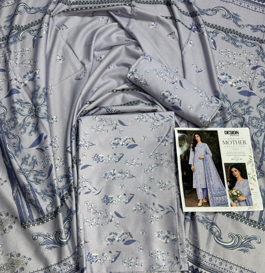 Design Stock Printed Karandi 3 Piece