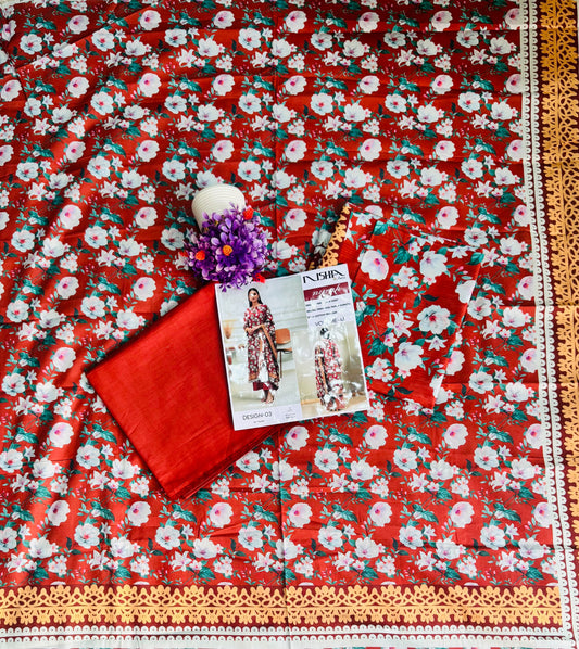 Nisha Digital Printed Lawn 3