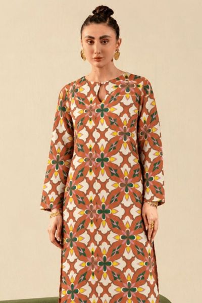 Bareeze By Amal Printed Khaddar 2-Piece Suit