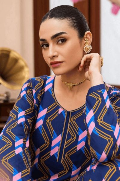 Bareeze By Amal Printed Khaddar 2-Piece Suit
