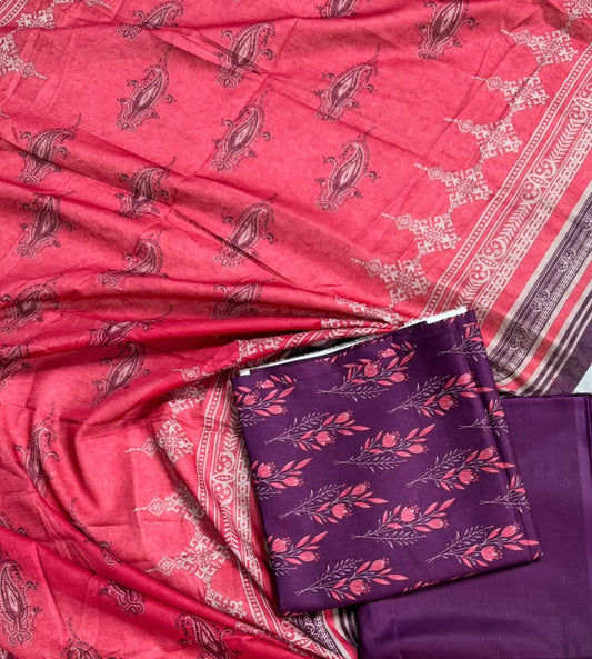 ZESH Digital Printed Lawn 3 Piece