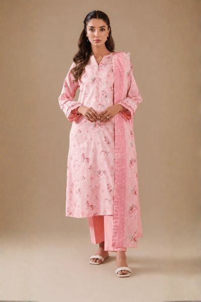 Kayseria Unstitched 3 Piece Suit for Women