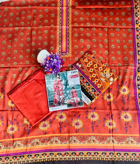 Nisha Digital Printed Lawn 3