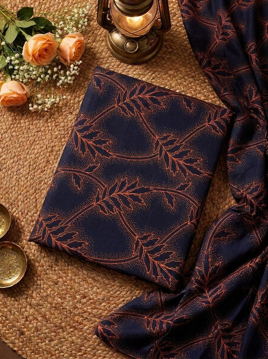 Ethnic by Osma Printed Linen 2-Piece Suit