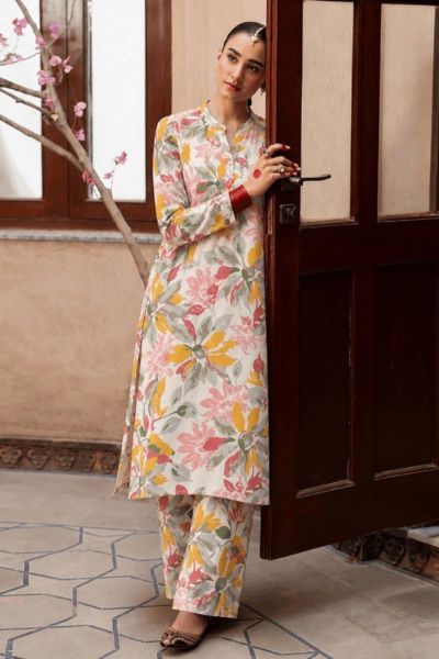 Bareeze By Amal Printed Khaddar 2-Piece Suit