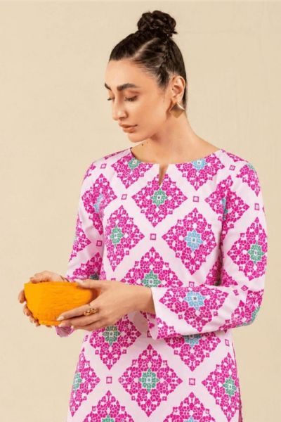 Bareeze By Amal Printed Khaddar 2-Piece Suit
