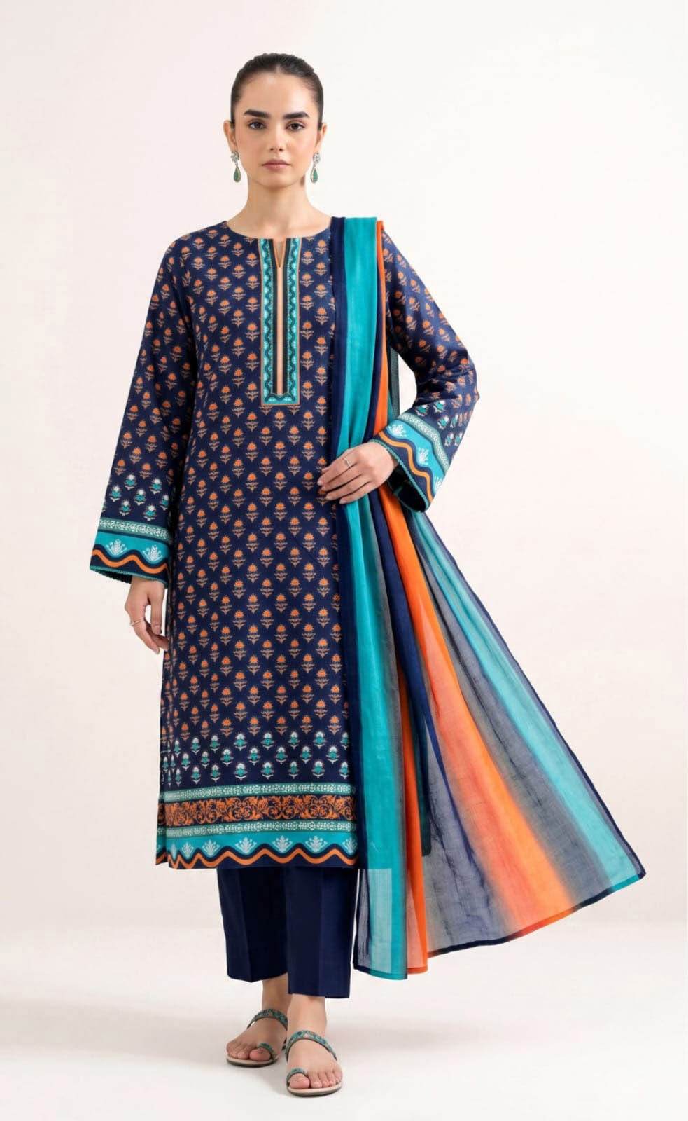 Sapphire Inspired Printed Lawn 3PC Suit | Unstitched Summer Dress Manzoor Collection Sapphire Inspired Printed Lawn 3PC Suit | Unstitched Summer Dress Manzoor Collection female unstitched suits